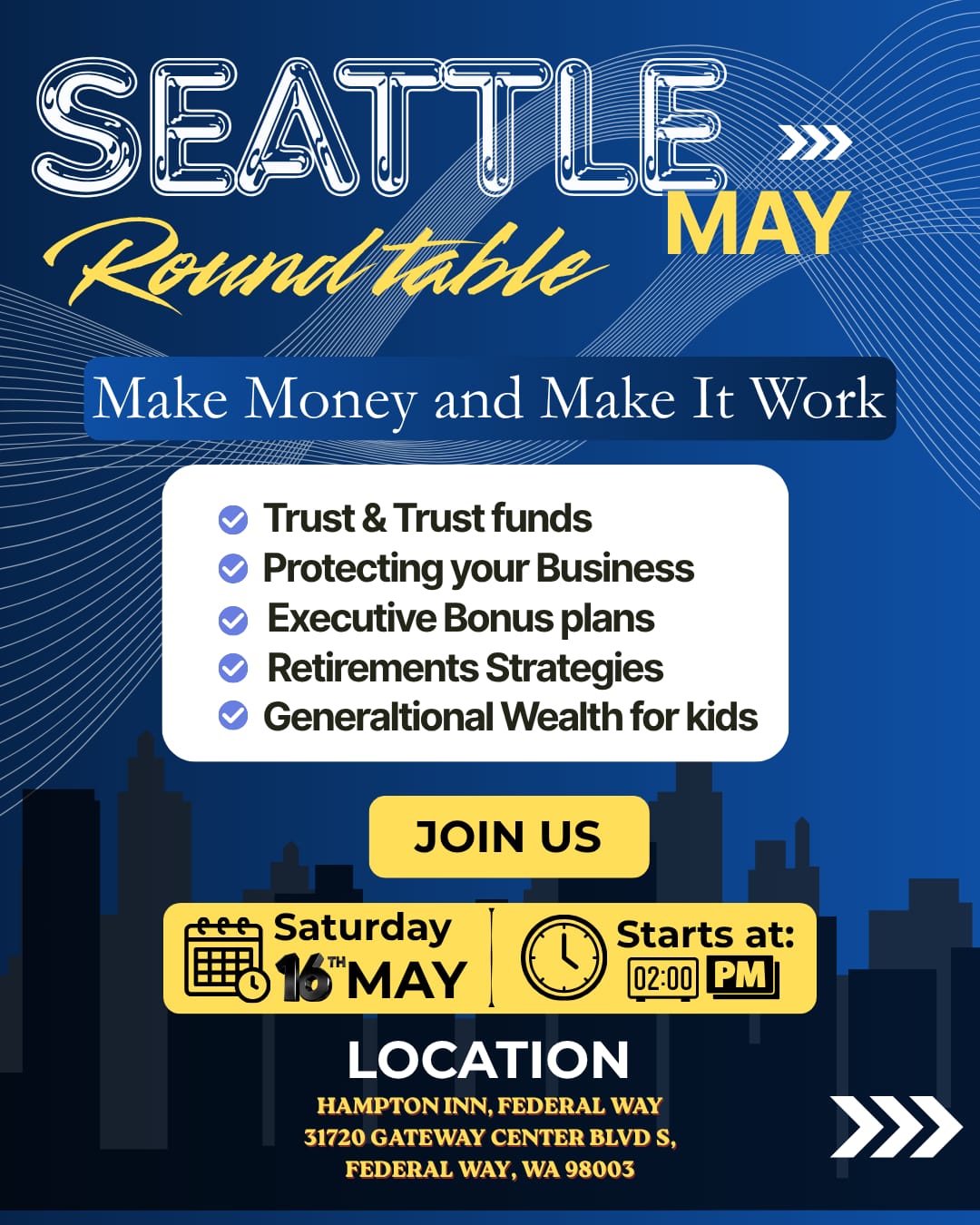 Seattle May Roundtable