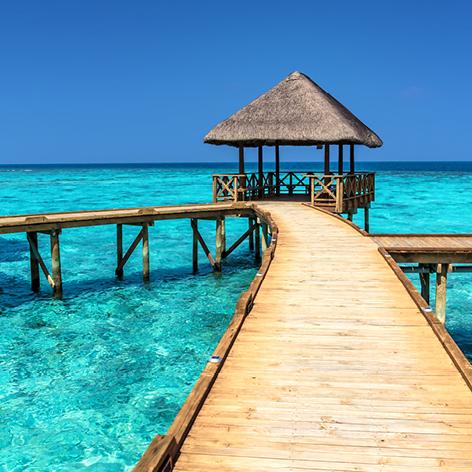 Hawaii and Saint Lucia